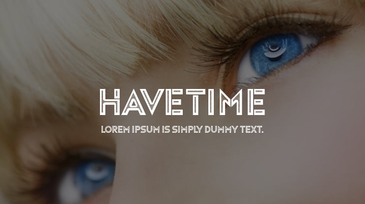 Havetime Font