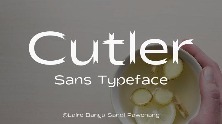 Cutler Sans Font