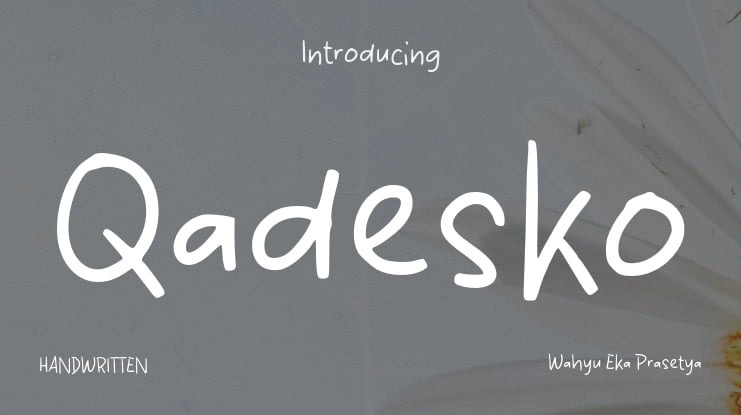 Qadesko Font