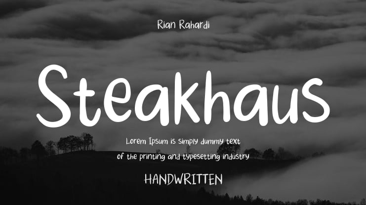 Steakhaus Font