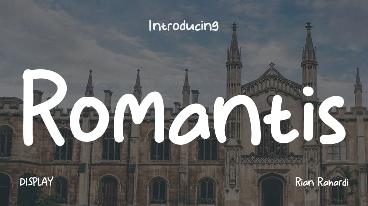 Romantis Font