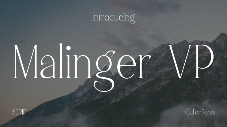 Malinger VP Font