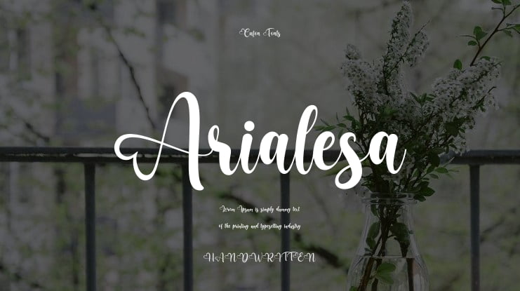 Arialesa Font