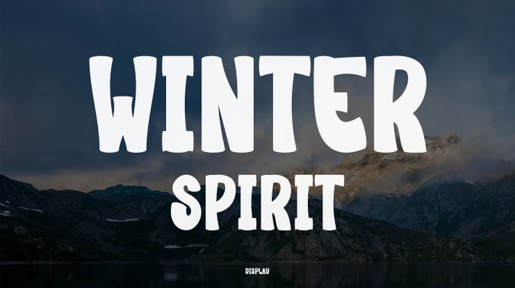 Winter Spirit Font