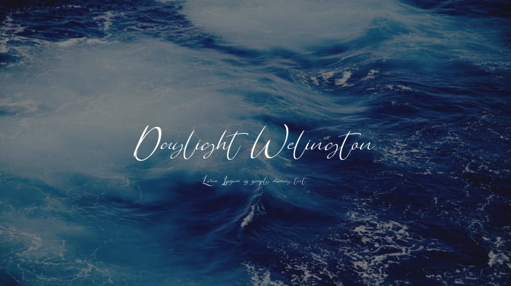 Daylight Welington Font