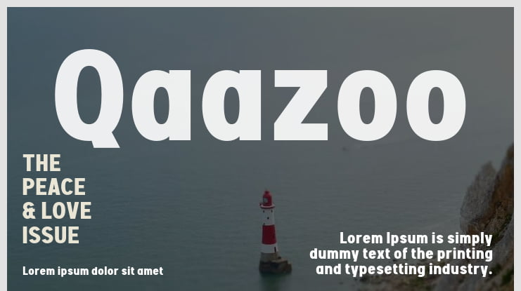 Qaazoo Font