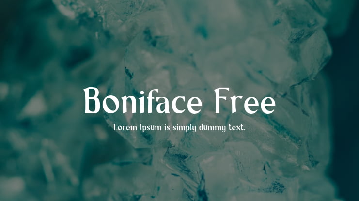 Boniface Free Font