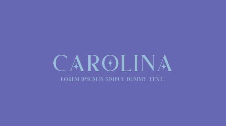 Carolina Font