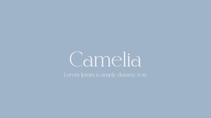 Camelia Font