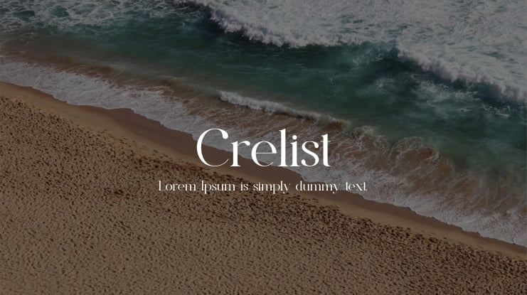 Crelist Font