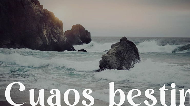 Cuaos bestin Font