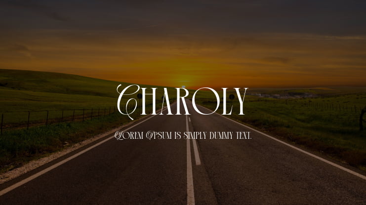 Charoly Font Family