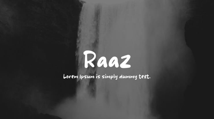 Raaz Font