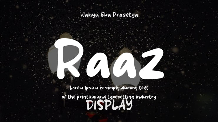 Raaz Font