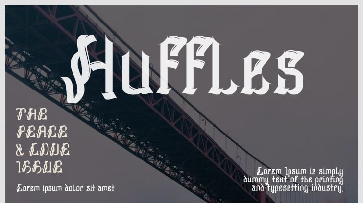 Huffles Font