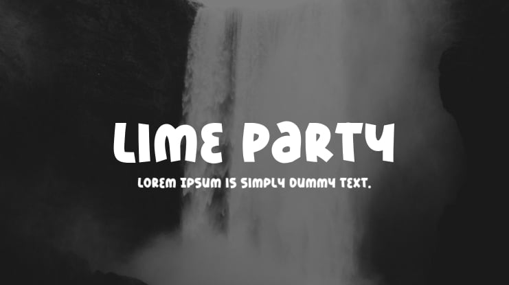 Lime Party Font