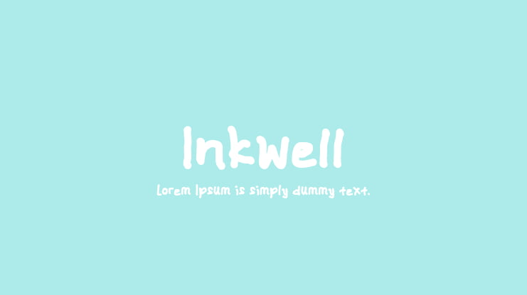 Inkwell Font