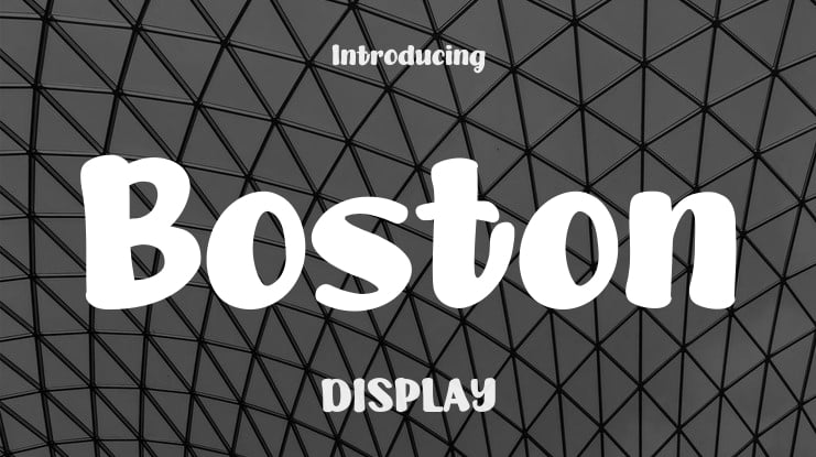 Boston Font