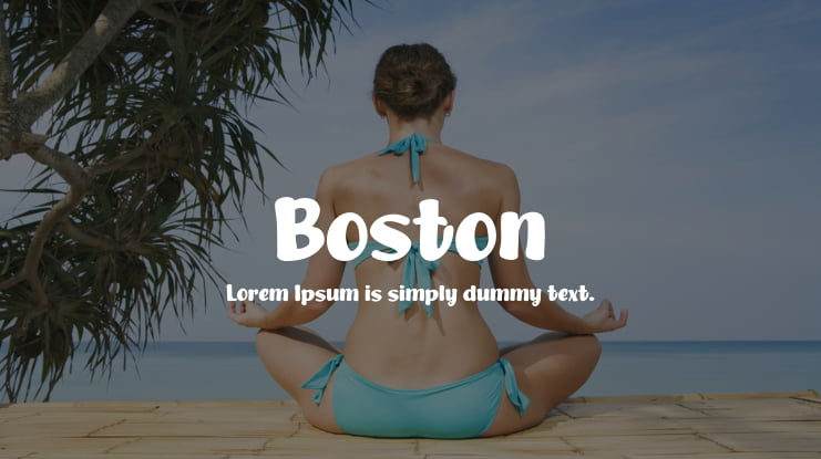 Boston Font