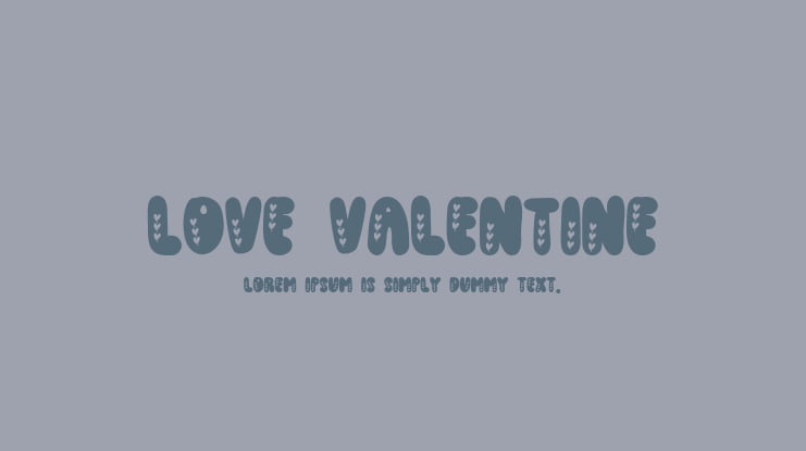 Love valentine Font