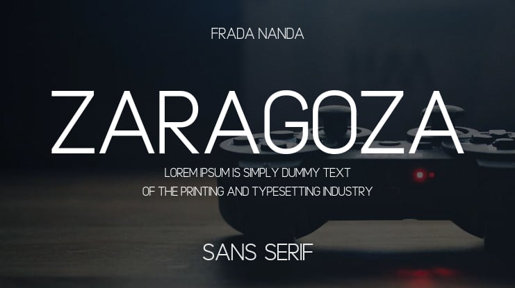 Zaragoza Font Family