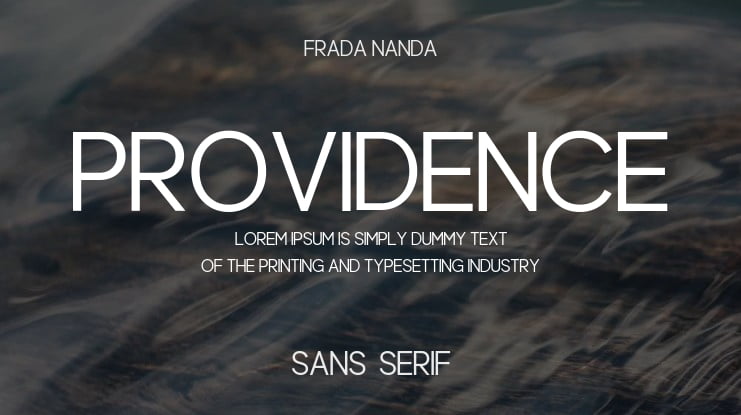 Providence Font Family