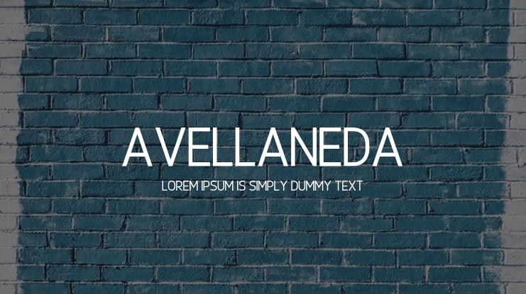 Avellaneda Font Family