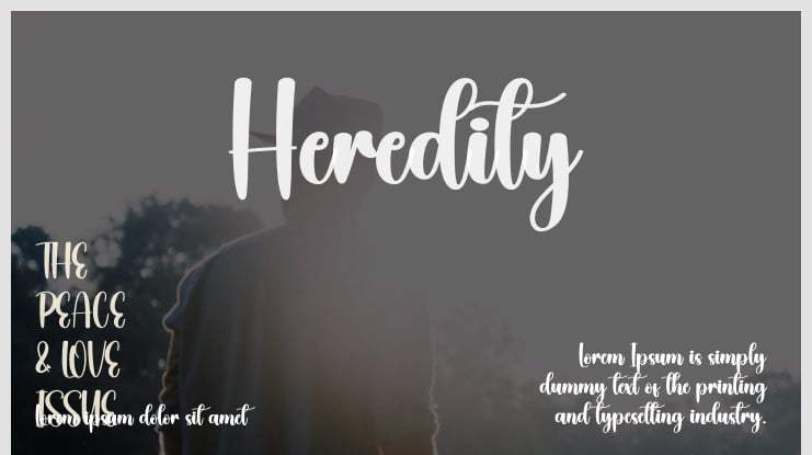 Heredity Font