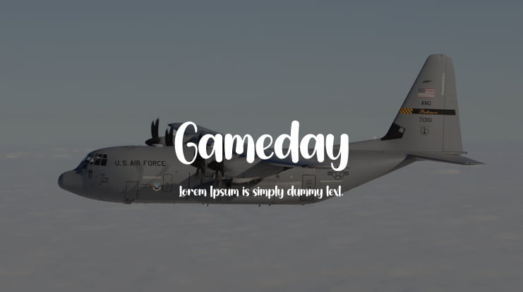 Gameday Font