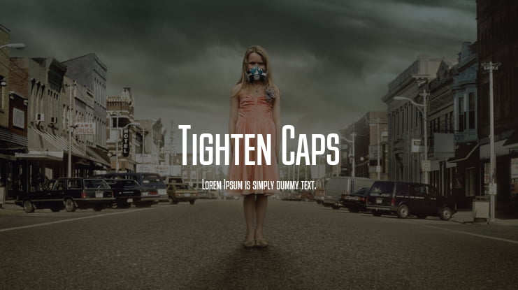 Tighten Caps Font Family