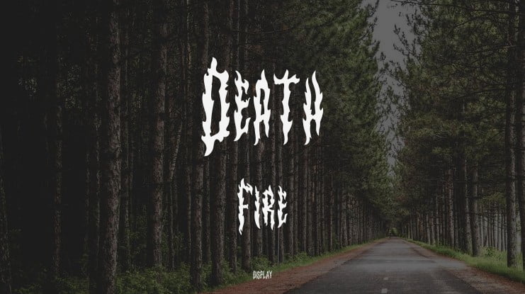 Death Fire Font