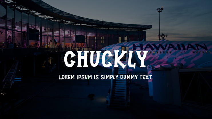 Chuckly Font