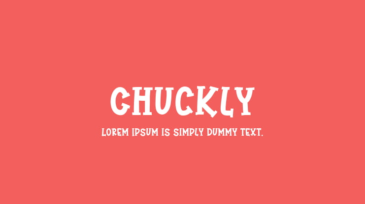 Chuckly Font