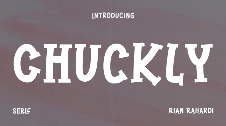 Chuckly Font