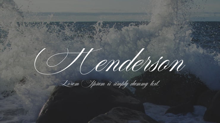 Henderson Font