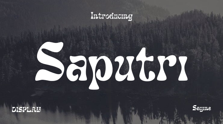 Saputri Font