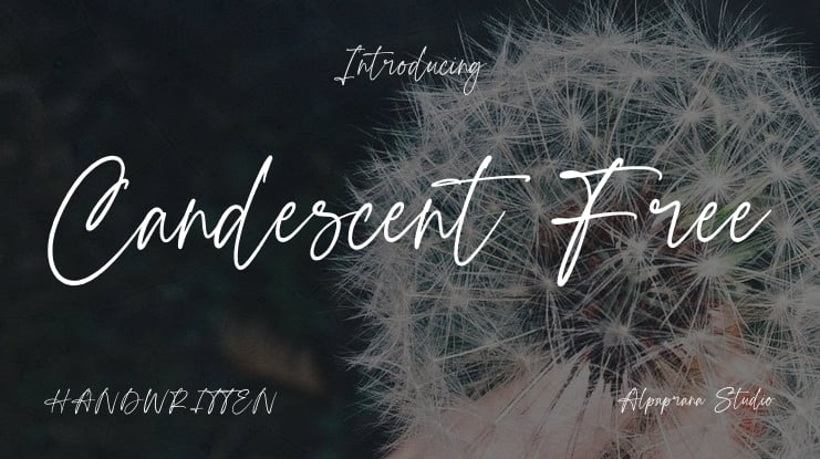 Candescent Free Font