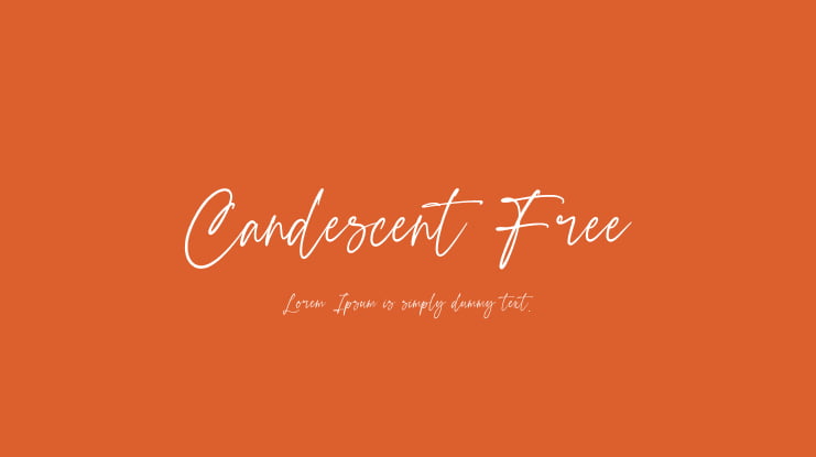 Candescent Free Font