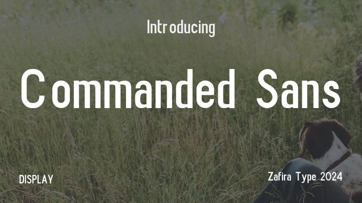 Commanded Sans Font Family