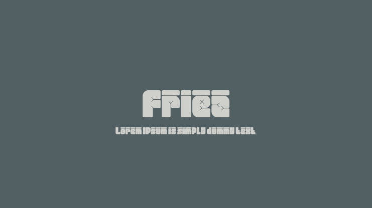 Friez Font Family