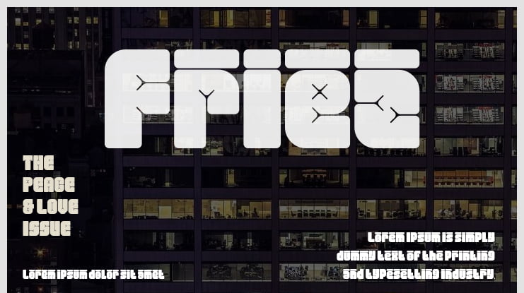 Friez Font Family