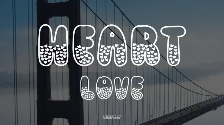 Heart Love Font