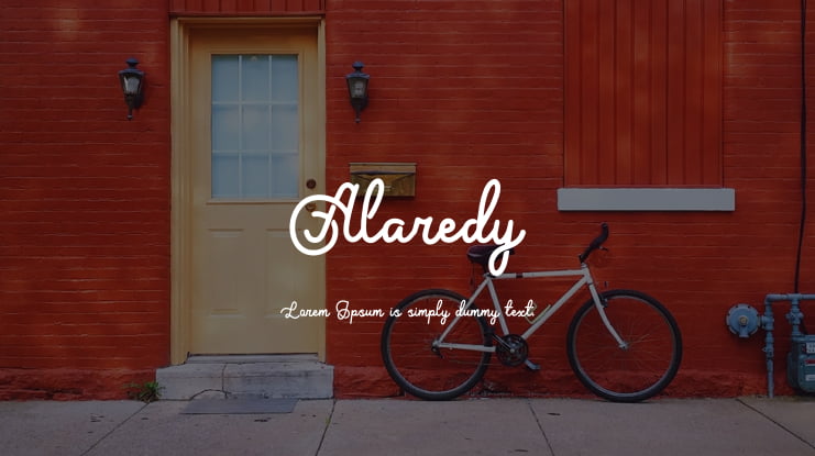 Alaredy Font