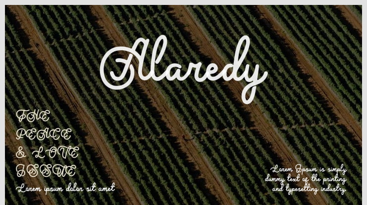 Alaredy Font