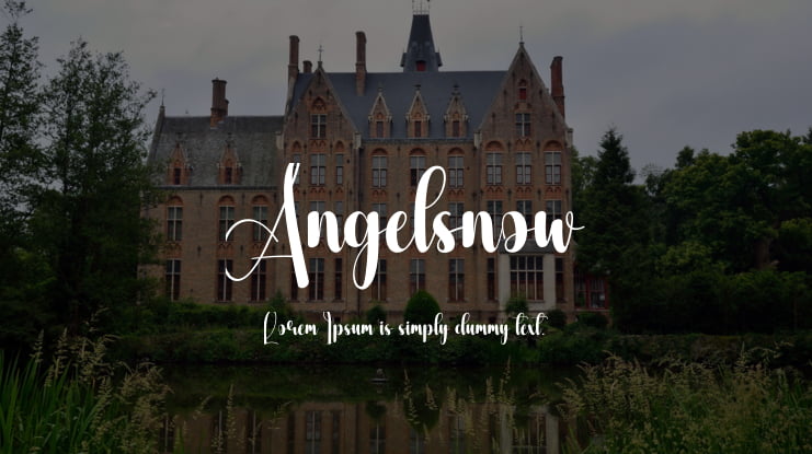 Angelsnow Font