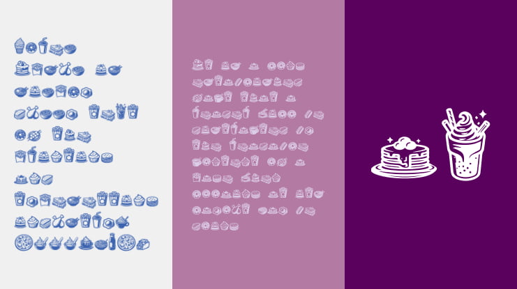 Foodielista Font