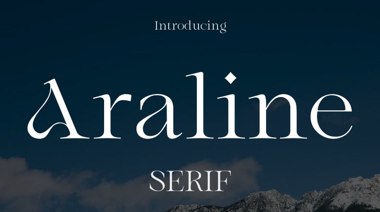 Araline Font Family