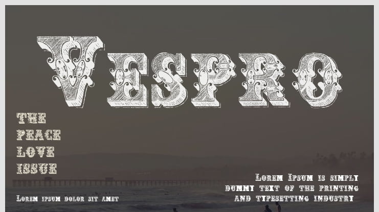 Vespro Font