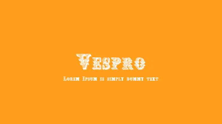 Vespro Font