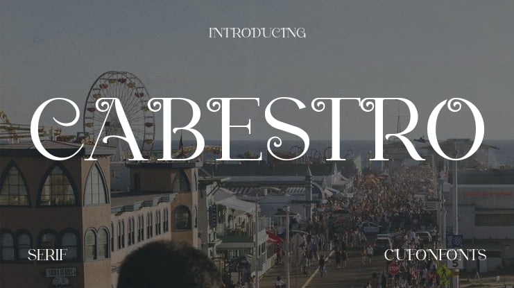 cabestro Font